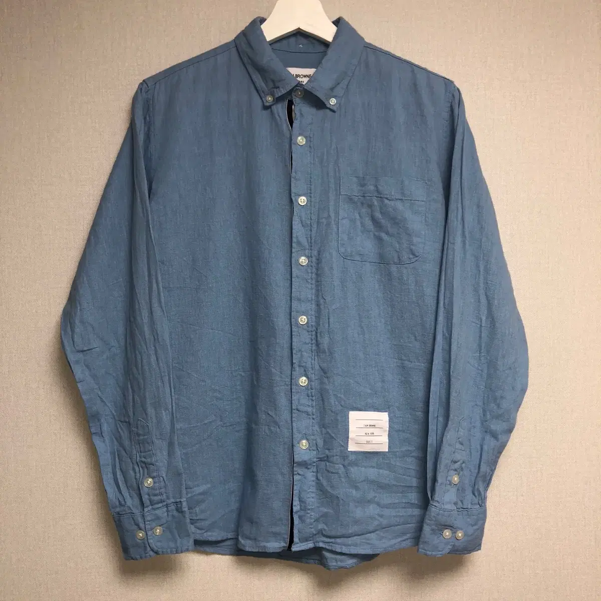 Thom Browne st Linen Shirt (Size 1)