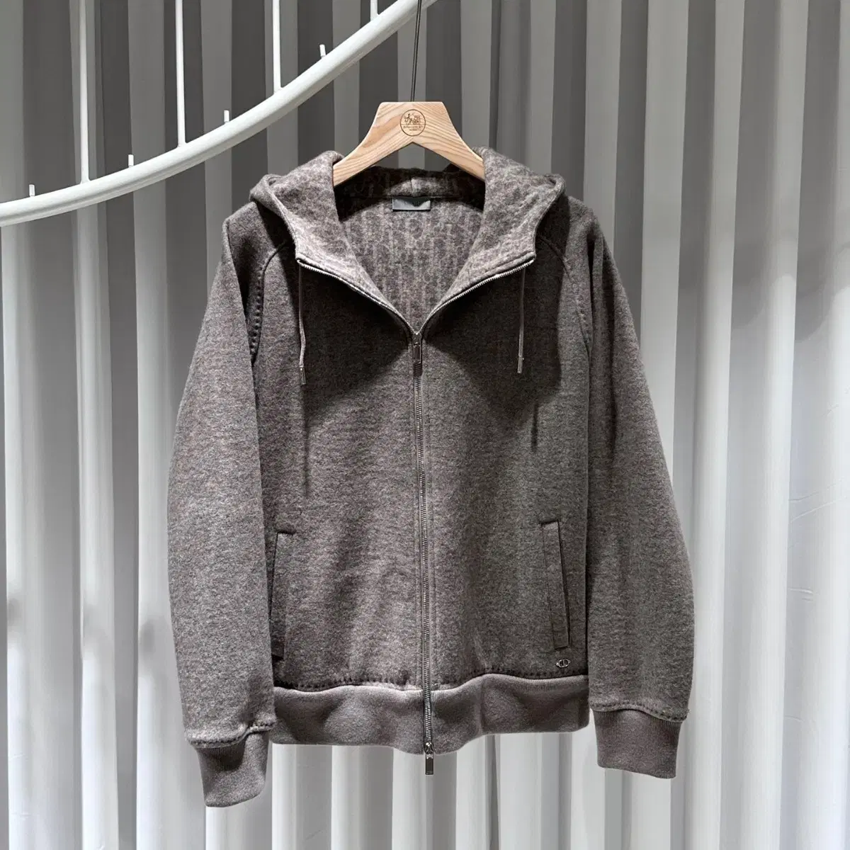 Dior ikon Cashmere hooded jacket / M