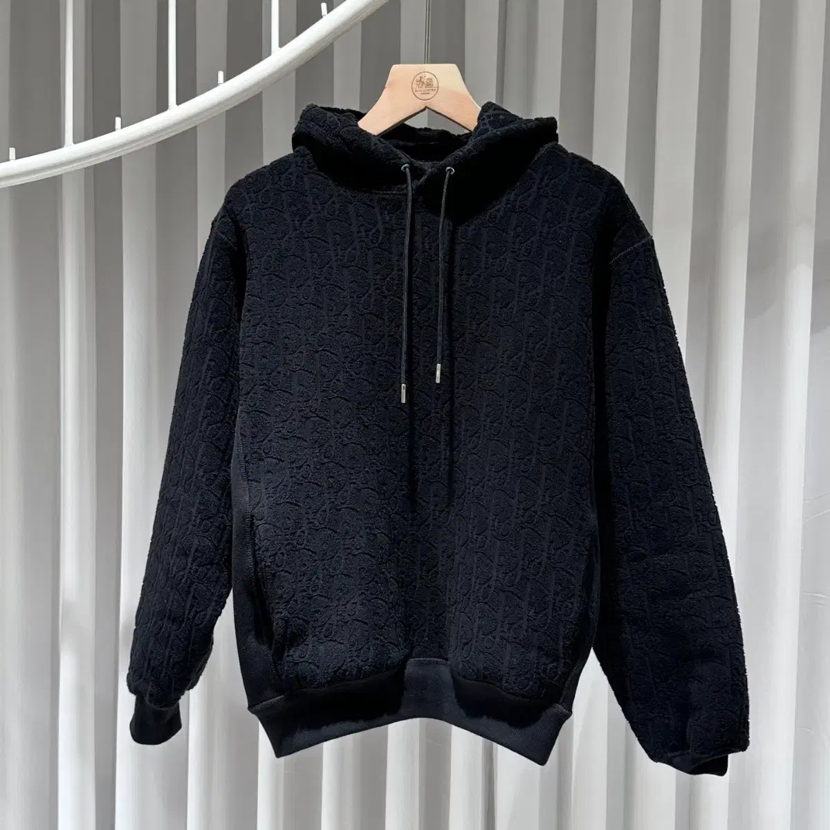 Dior Oblique Hoodie Black / S