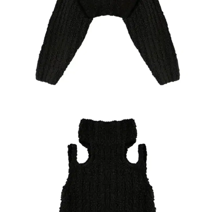 트리밍버드 Shoulder Cutouts Knit Set-up