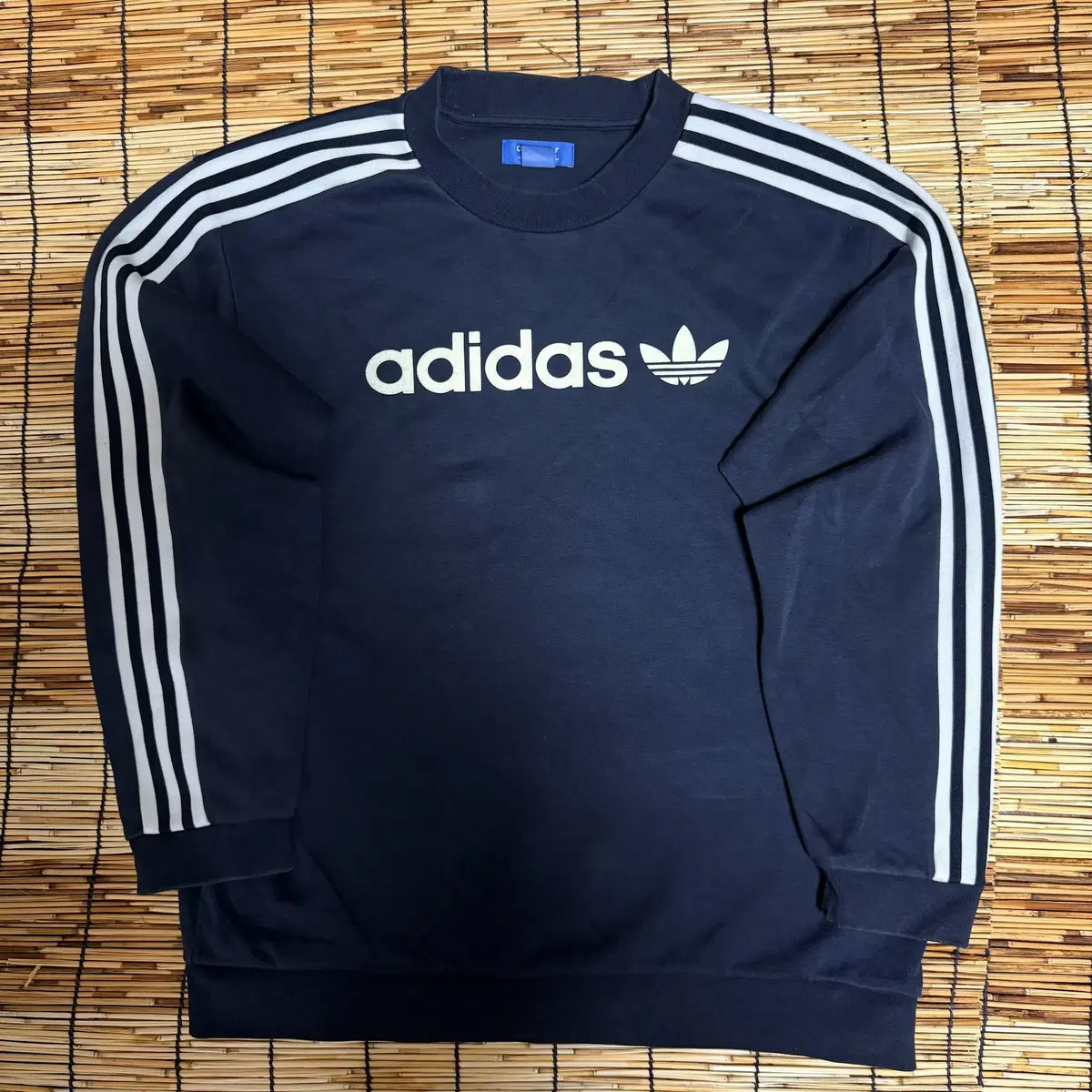 adidas Navy Spellout Men's XL