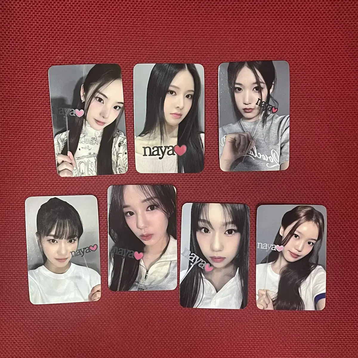 Izuna Nayeon Membership Early Bird photocard set