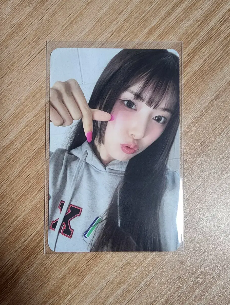 NMIXX jiwoo Anser 2nd Fan Club Photocard