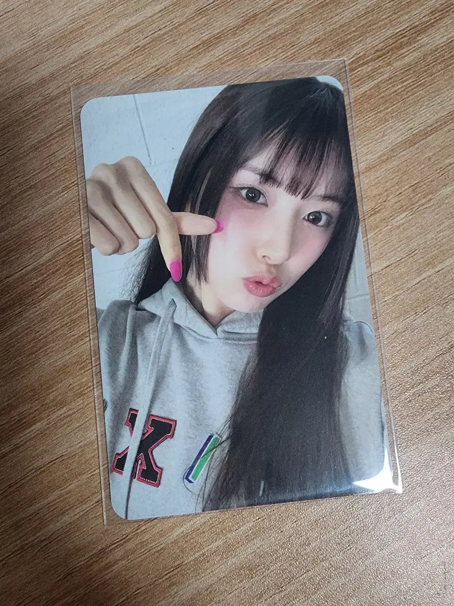 NMIXX jiwoo Anser 2nd Fan Club Photocard