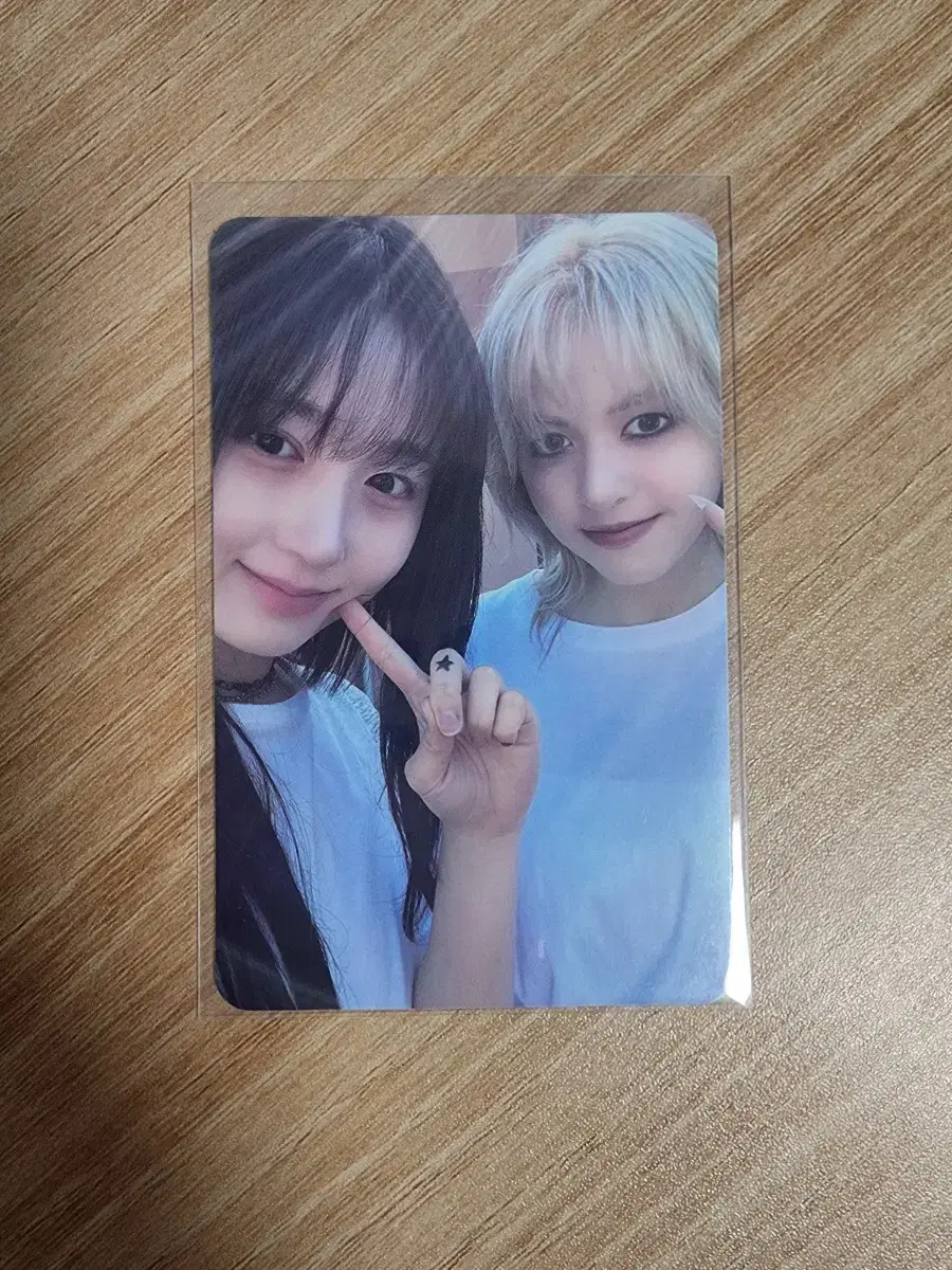 nmixx haewon lily unit photocard