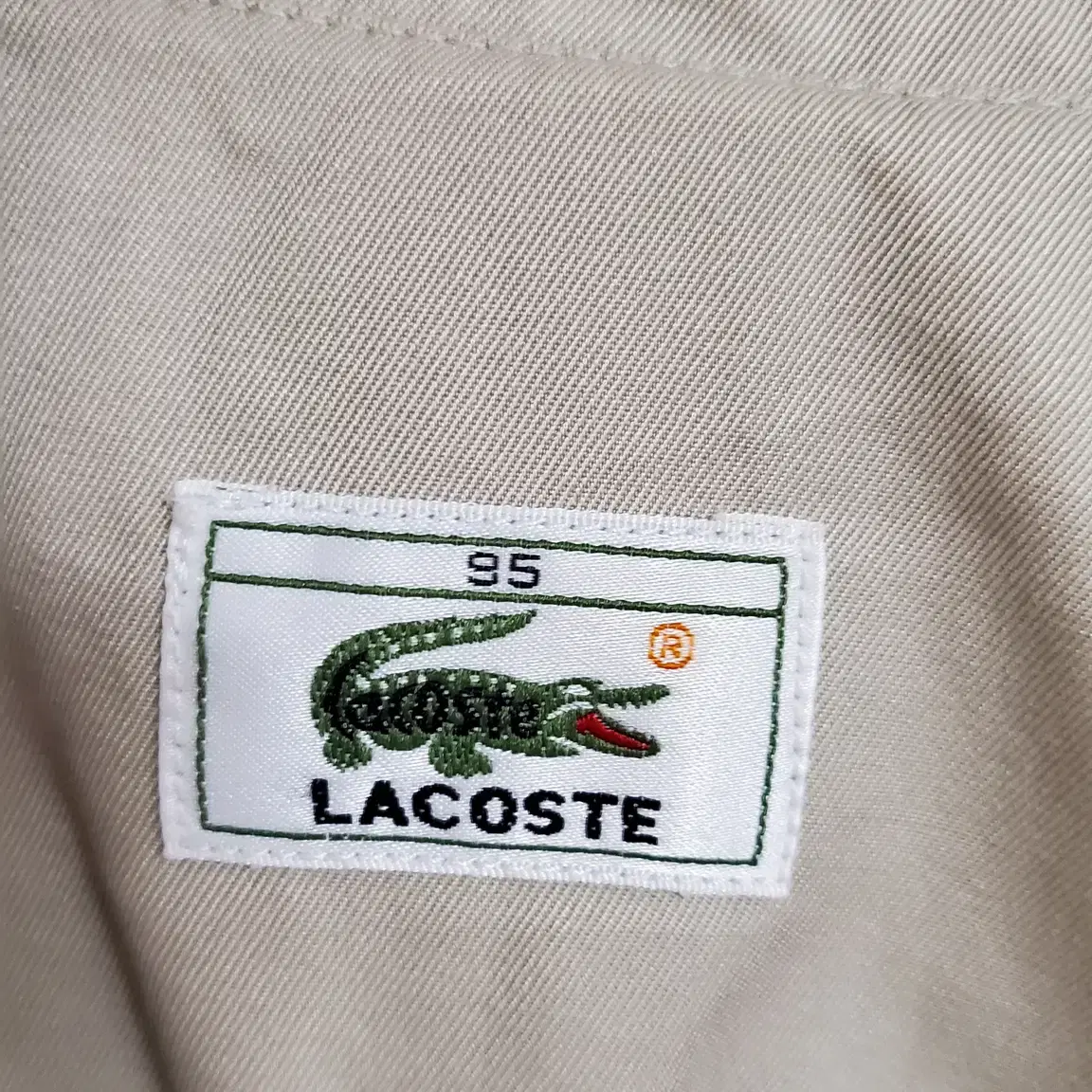 Lacoste 라코스테 겨울트렌치코트