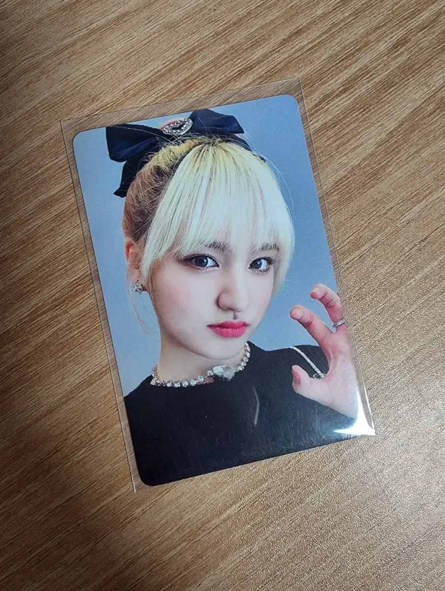 ive liz lovedive with muu luckydraw unreleased photocard photocard