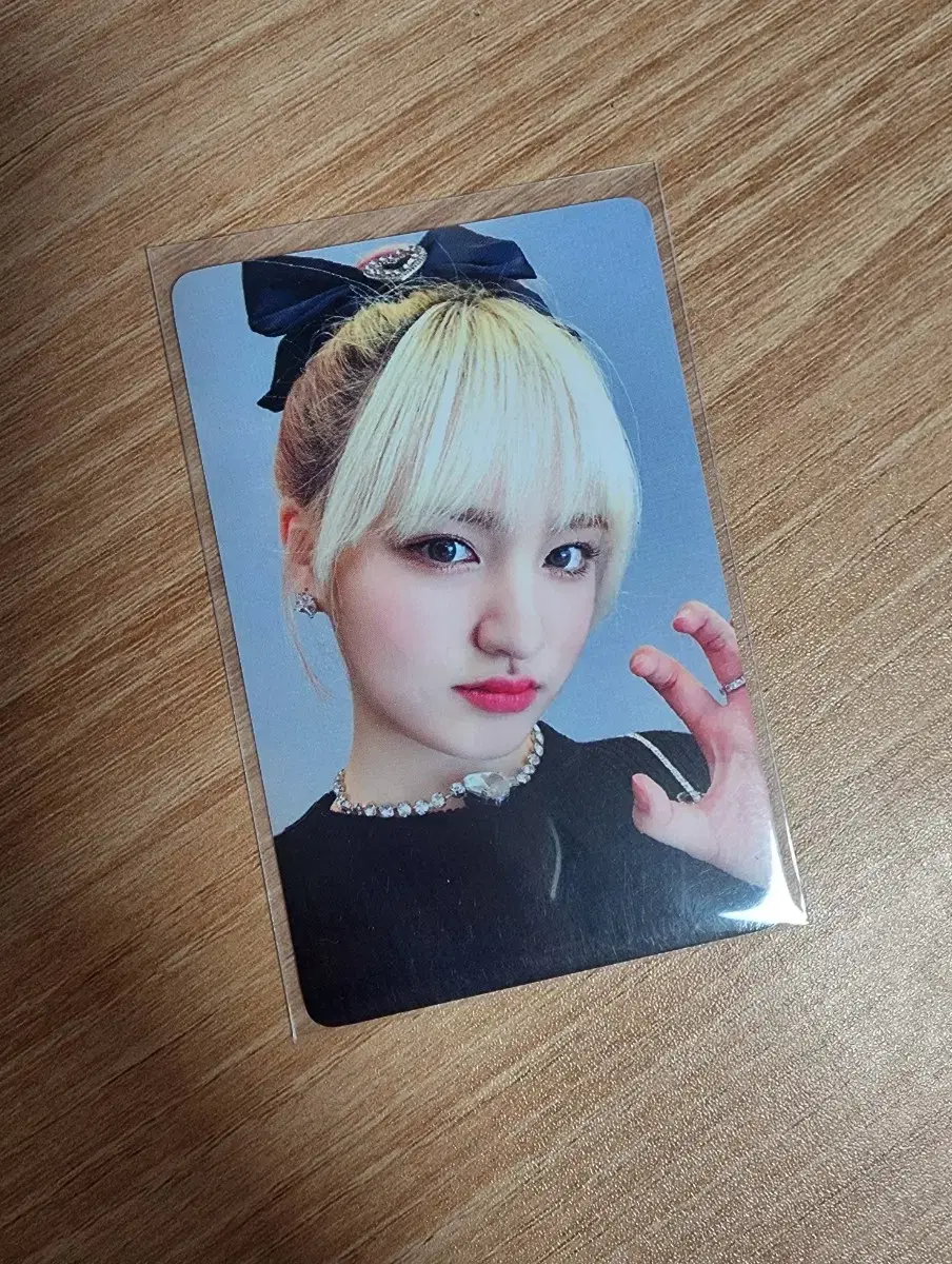 ive liz lovedive with muu luckydraw unreleased photocard photocard