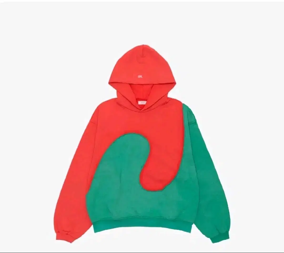 ERL Tai Chi Hoodie (Red Green) Watermelon Hoodie