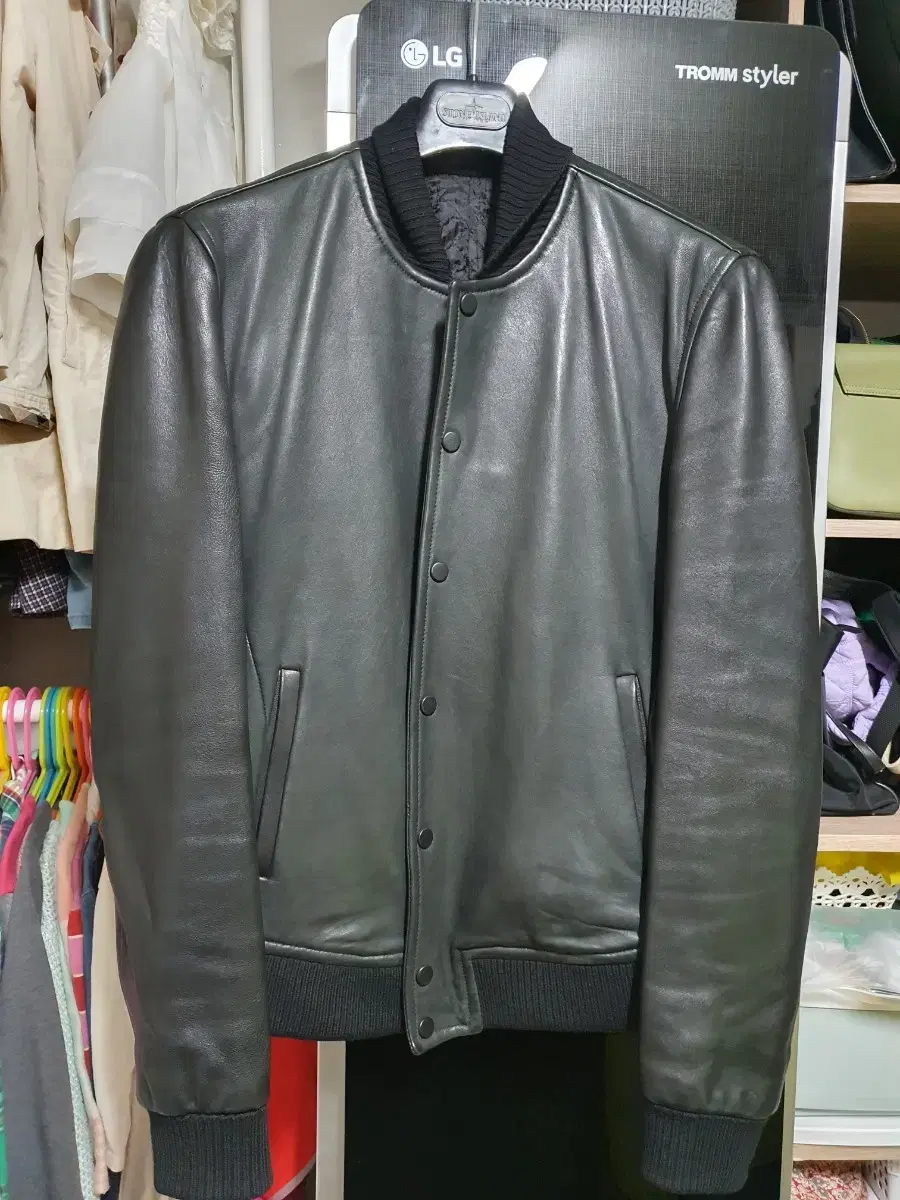 System Homme Leather Jacket (size 110 true to size 100)