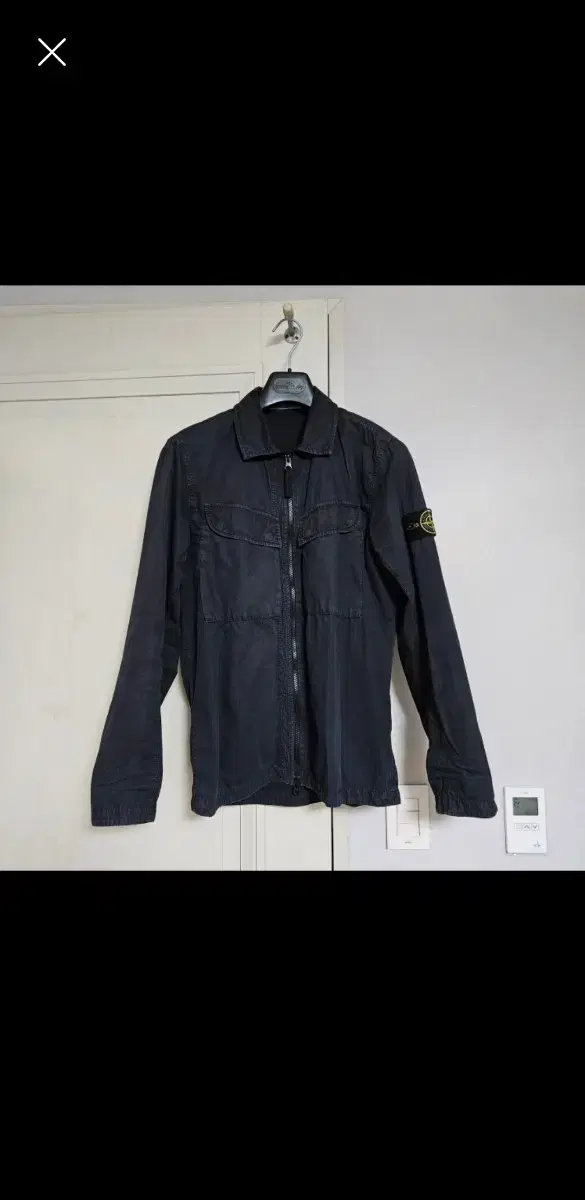 Stone Island OLD EFFECT 2-Pocket ZIP Overshirt