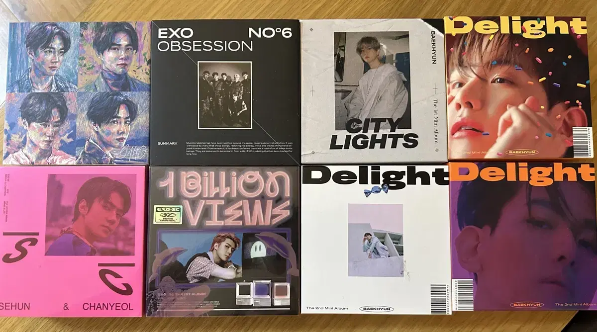 8 exo kihno albums bulk WTS