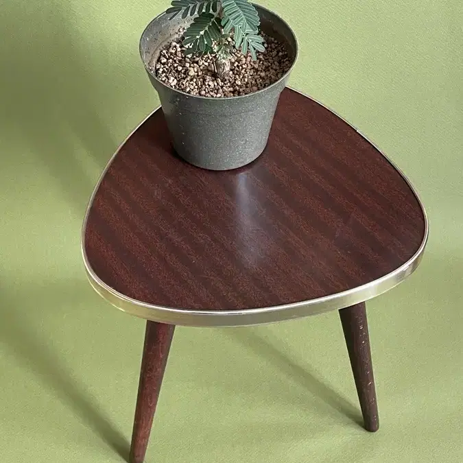 midcentury plant stand