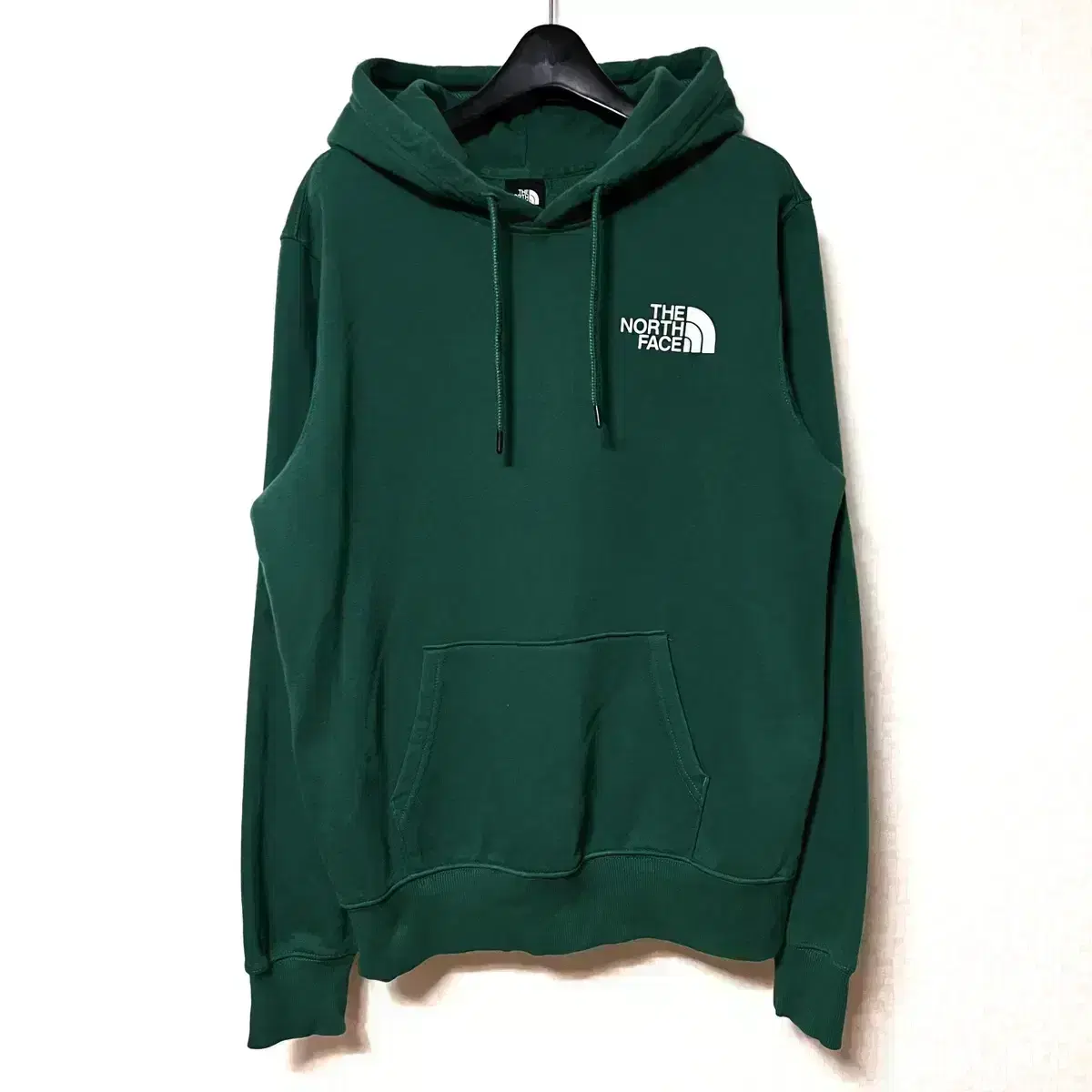 [S,90]The North Face Big Logo Hoodie Green