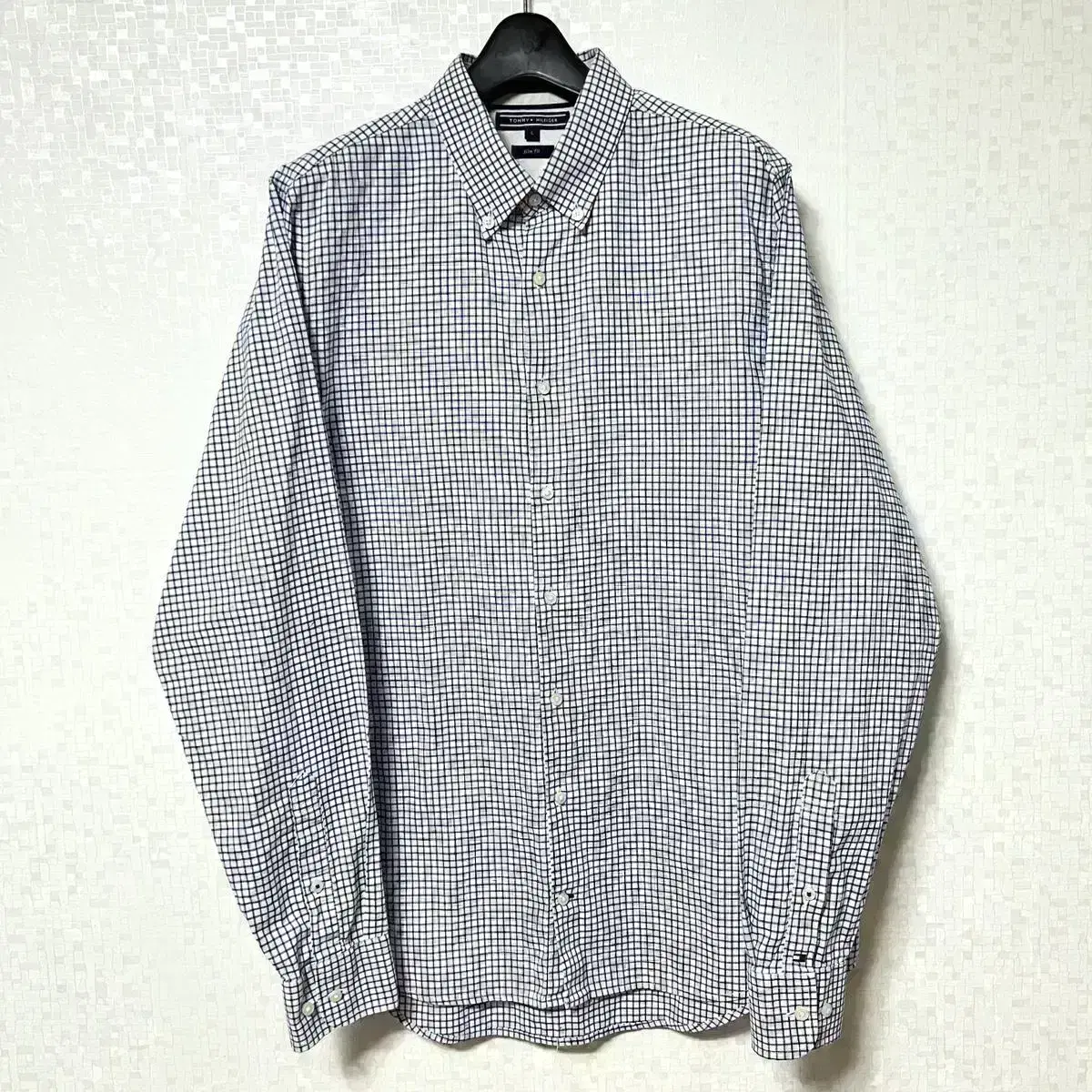 [L,100]Tommy Hilfiger Check Shirt Nambam Tommy