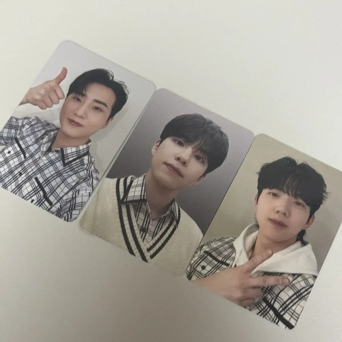 Day 6 fanmeeting entryPhotocard school uniform Youngkay Wonphil helped