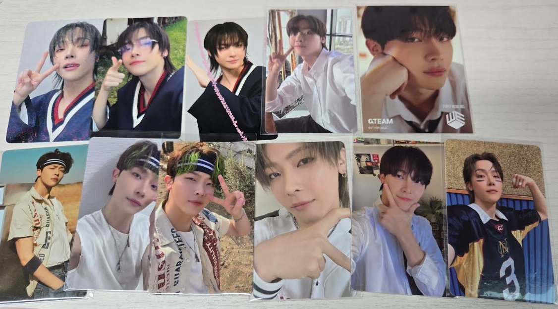 &team nicholas photocard unreleased photocard pre-order benefit Alpo wts sell bulk Quick sale