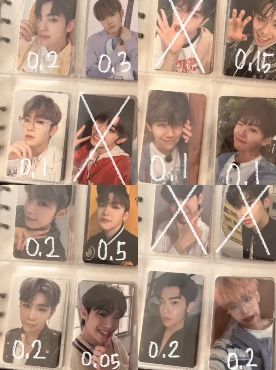 zerobaseone zb1 kim taerae  photocard wts hanbin jiung hao matthew tarae ricky kyu gyu bin gunwook yujin