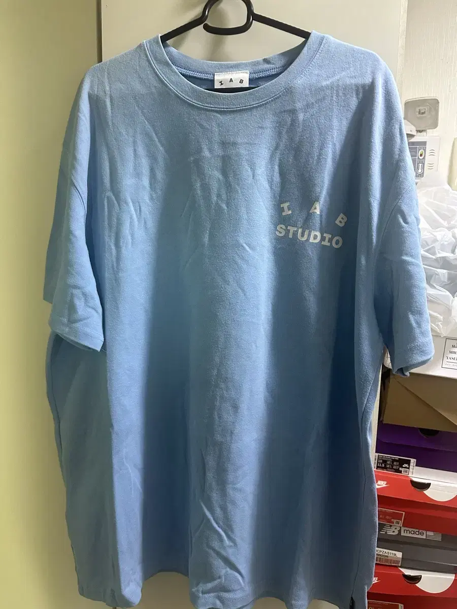 iabstudio Sky Blue Short Sleeve XLsize