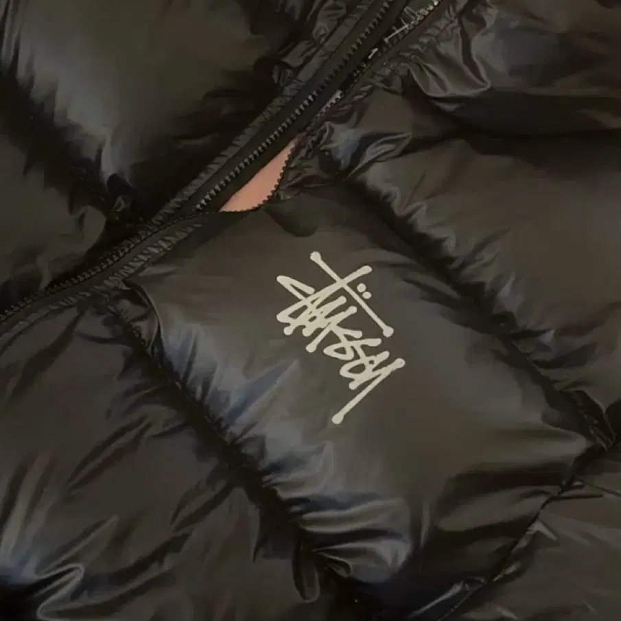 Stussy Micro Ripstop Down Parka Black