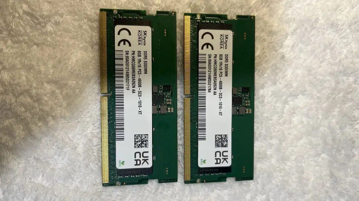 sk하이닉스 ddr5 8gb pc5 4800 노트북램