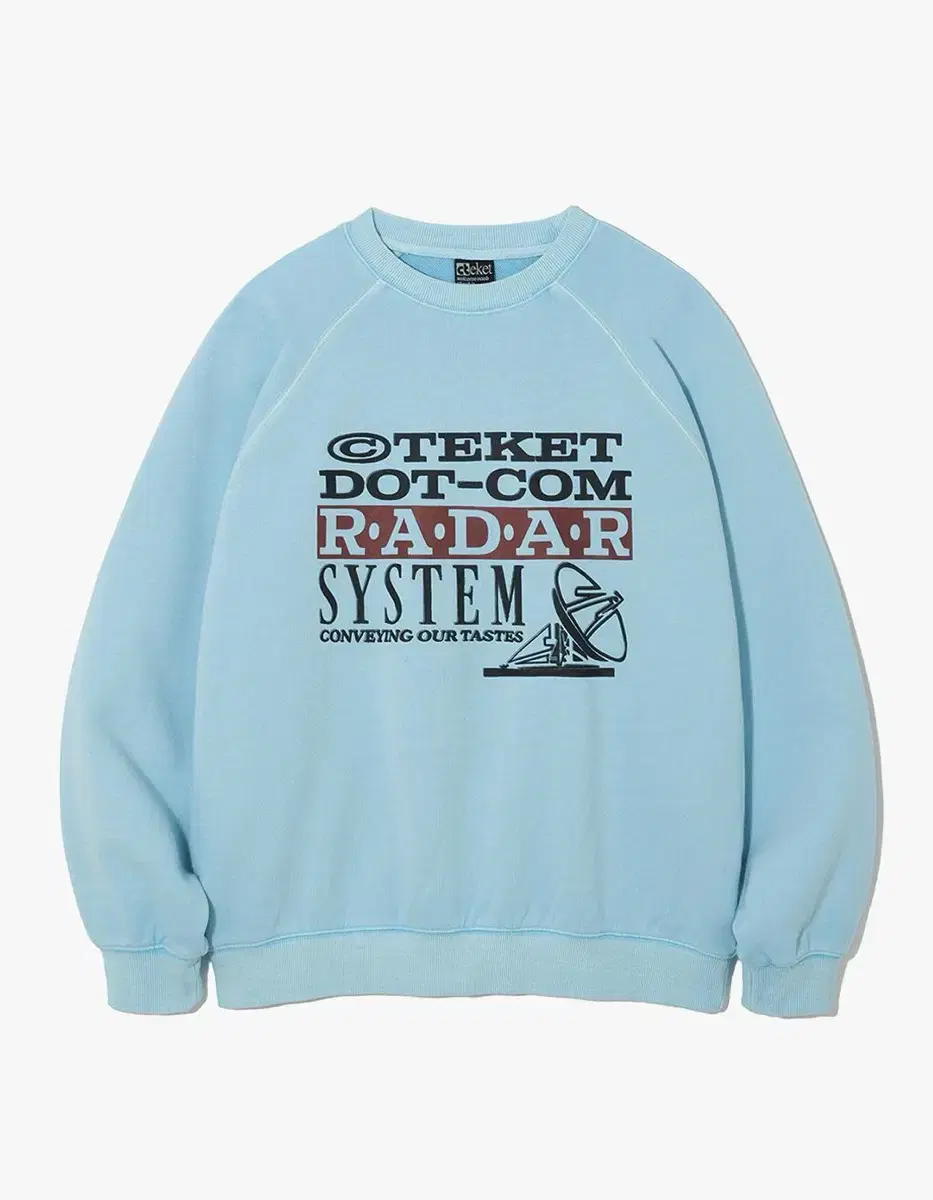 테켓 Radar Regular Sweatshirt Sky Blue