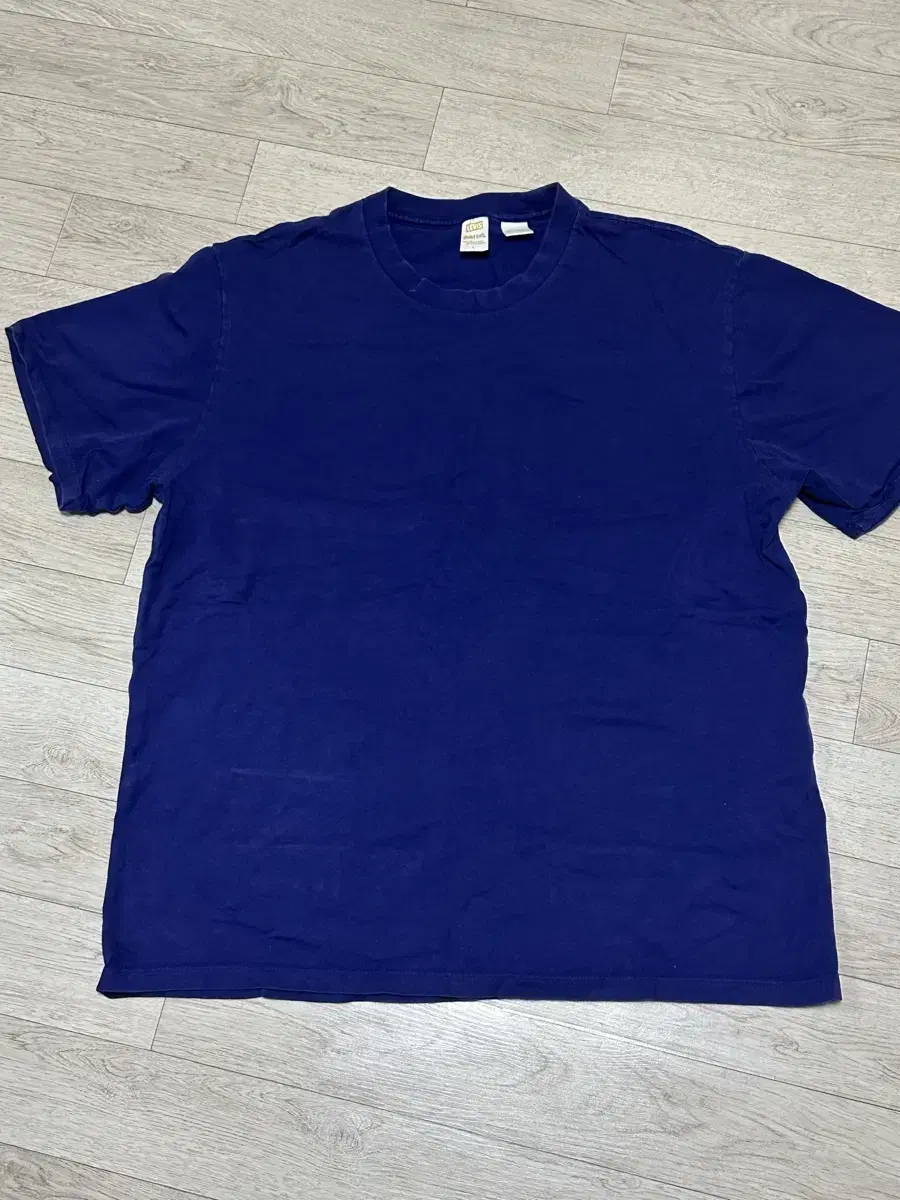 (L) Levi's Goldtab Short Sleeve T-Shirt Navy Bloo