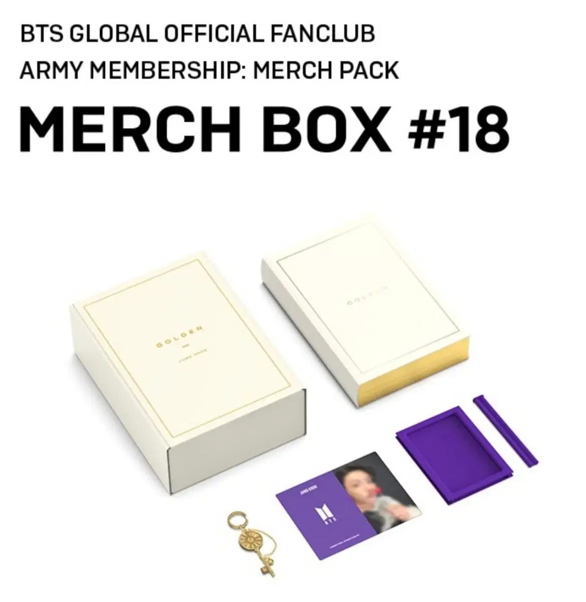 방탄 머치박스 18 정국 BTS MerchBox JK