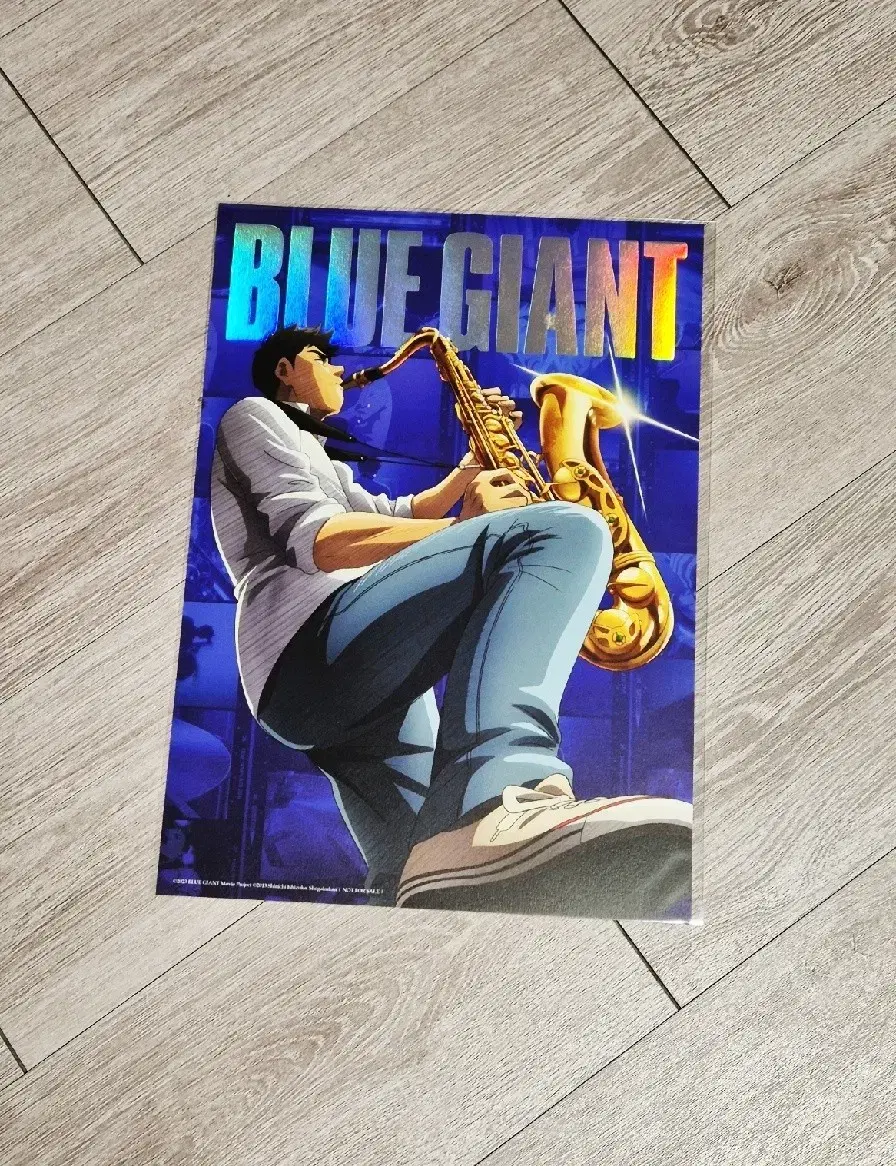 Bloo Giant 1st Anniversary poster is selling