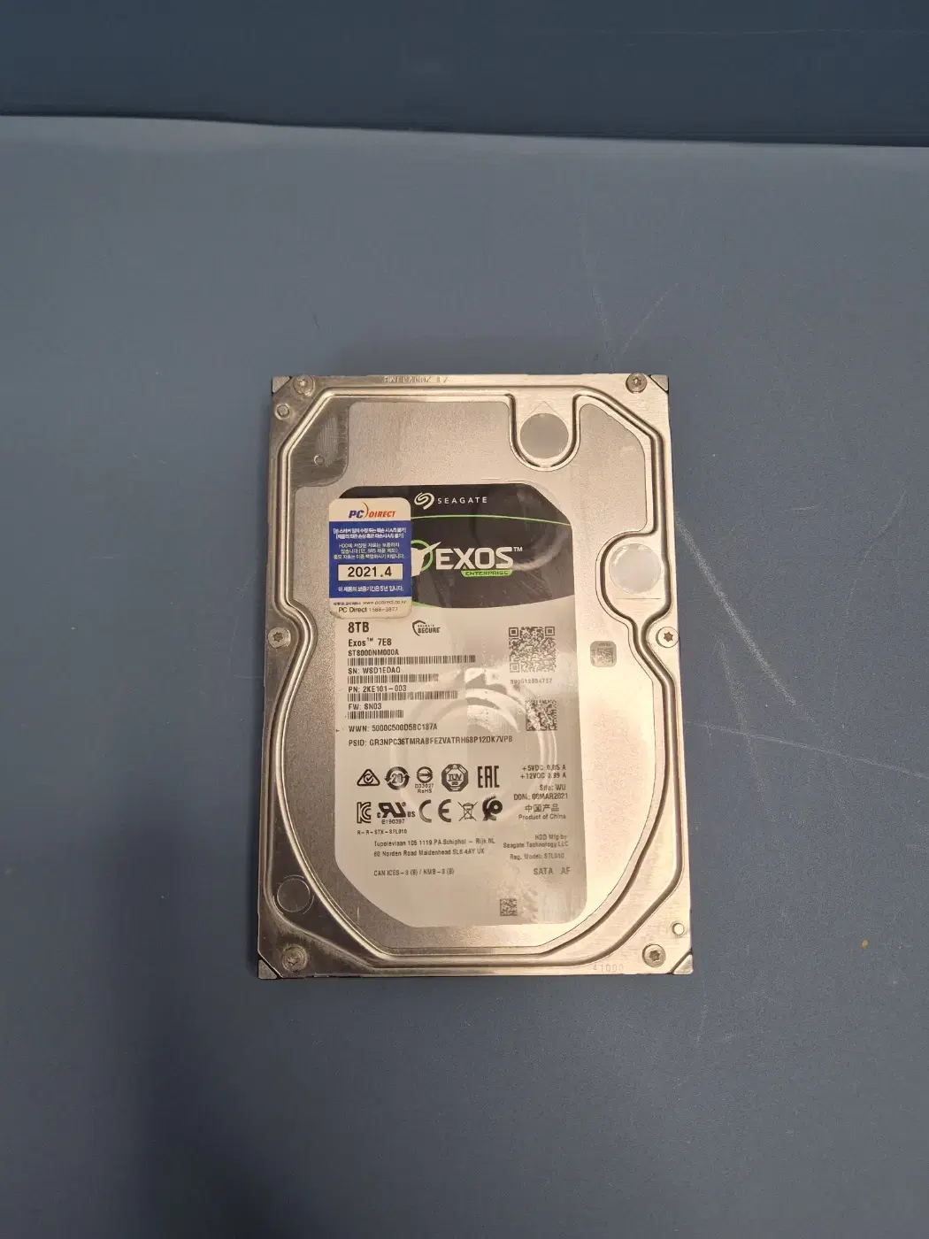 시게이트 EXOS  8TB 8테라 HDD SATA