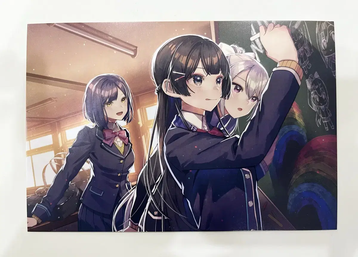 NIJISANJI JK Kumi JK Jo postcard Tsukino Mito Higuchi kaede Rin Shizuka