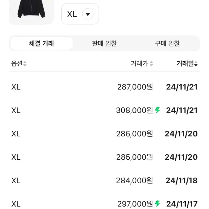 나이키 스투시 나투시 후드 집업 XL새상품