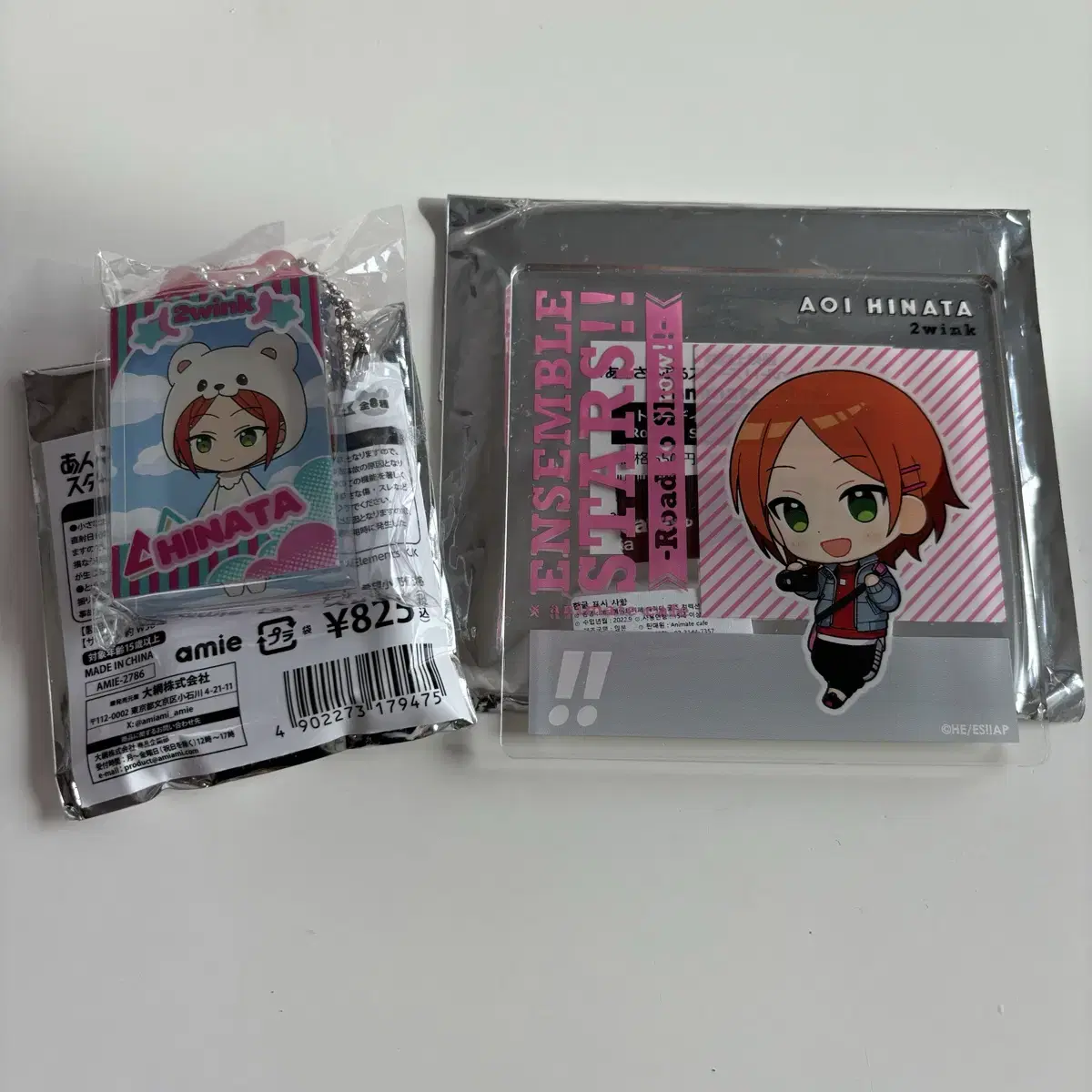 Angsta Toybox keyring Collection acrylic Twink hinata AnimateCafe Coaster