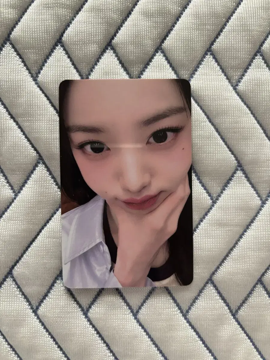 아이브 wonyoung i.m with muu ld 얼빡 아궁빵 unreleased photocard pre-order benefit 사웨