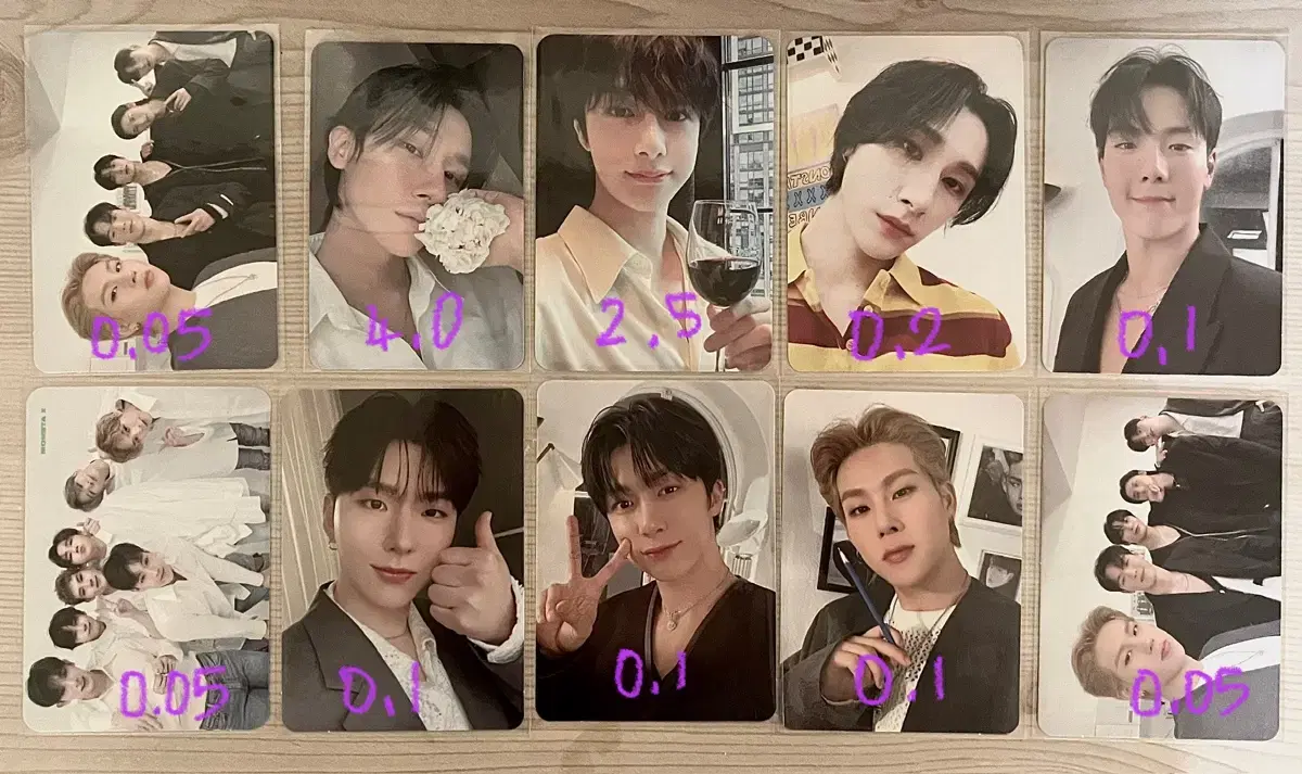 Monsta X MONSTA X photocard WTS