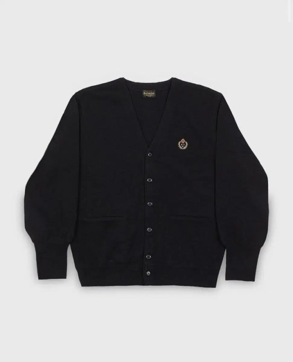 Heritage Floss Cardigan Black 22FW