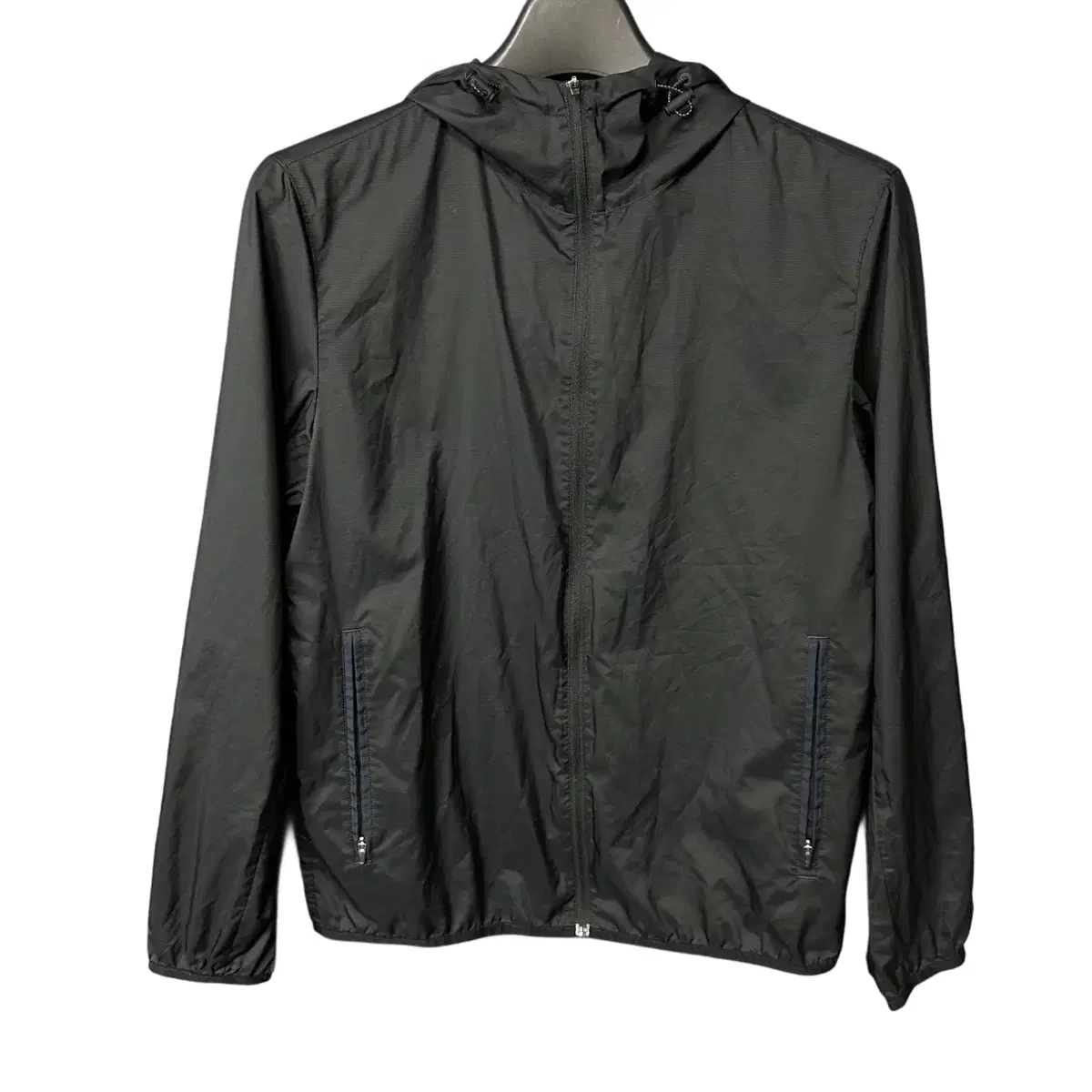 M Uniqlo x Thirsty Black Lightweight Windbreaker