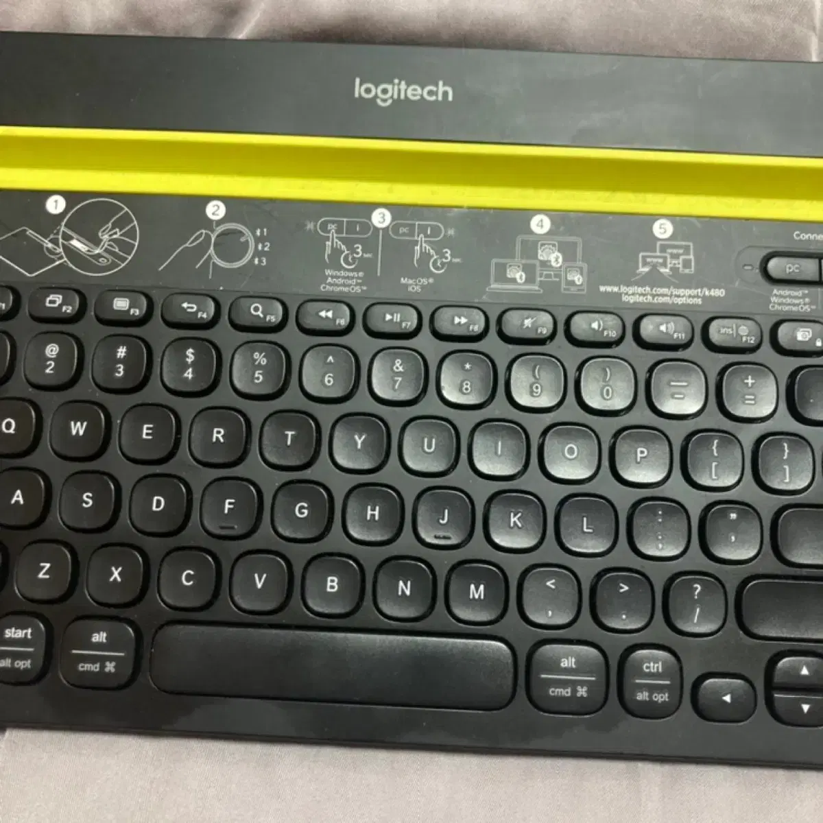 로지텍 키보드 판매해요! Logitech k480 블루투스 키보드