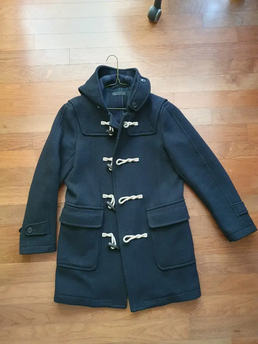 Uniqlo Tteokbokki Duffle Coat Navy S