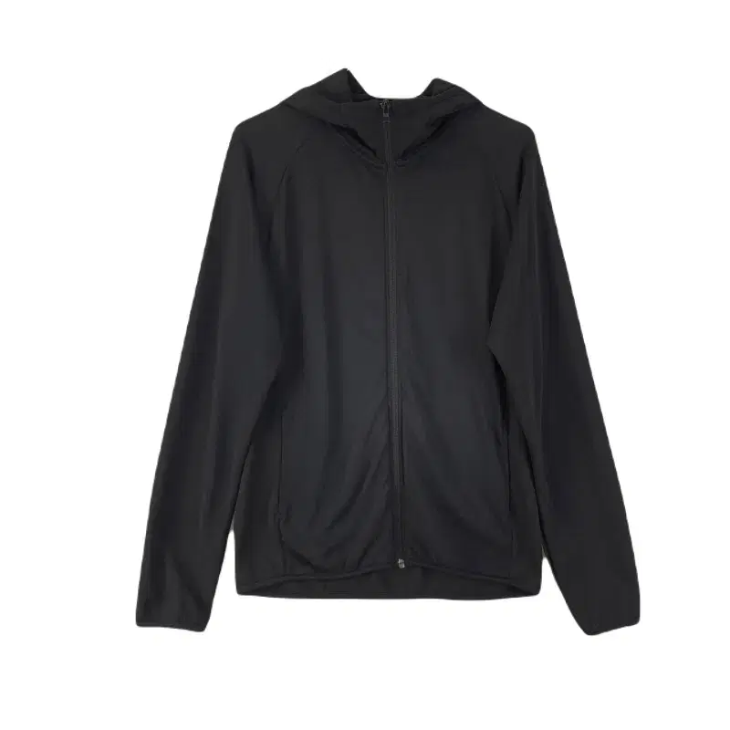 E8781 Uniqlo Women's Black Pull-Up Hooded Jacket/Dirk