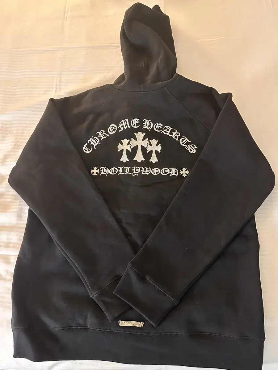 [XL] Chrome Hearts Semi-Materialized Hoodie Zip Up