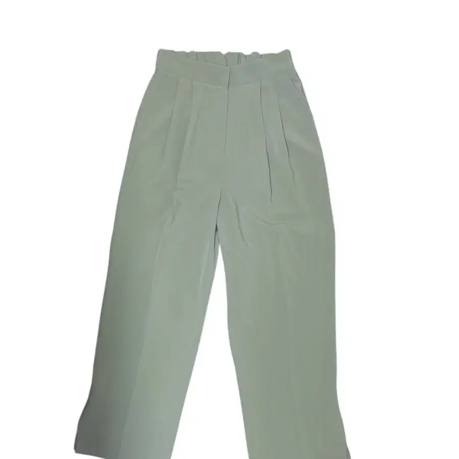 Slit point wide banding slacks