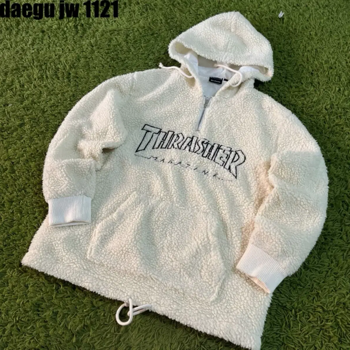 Thresher fleece vahn hoodie M 100% true to size