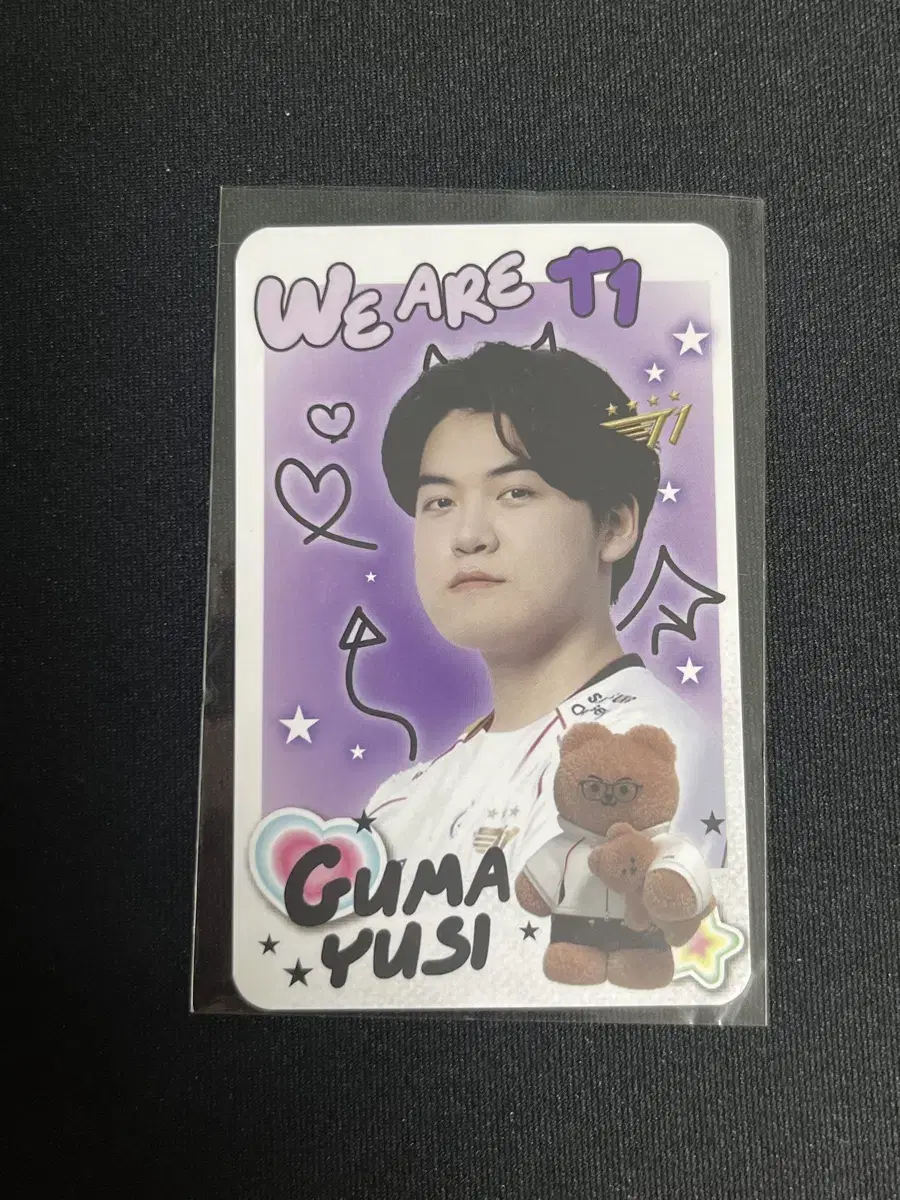 T1 (T1) Kuma Yushi Affair Photocard