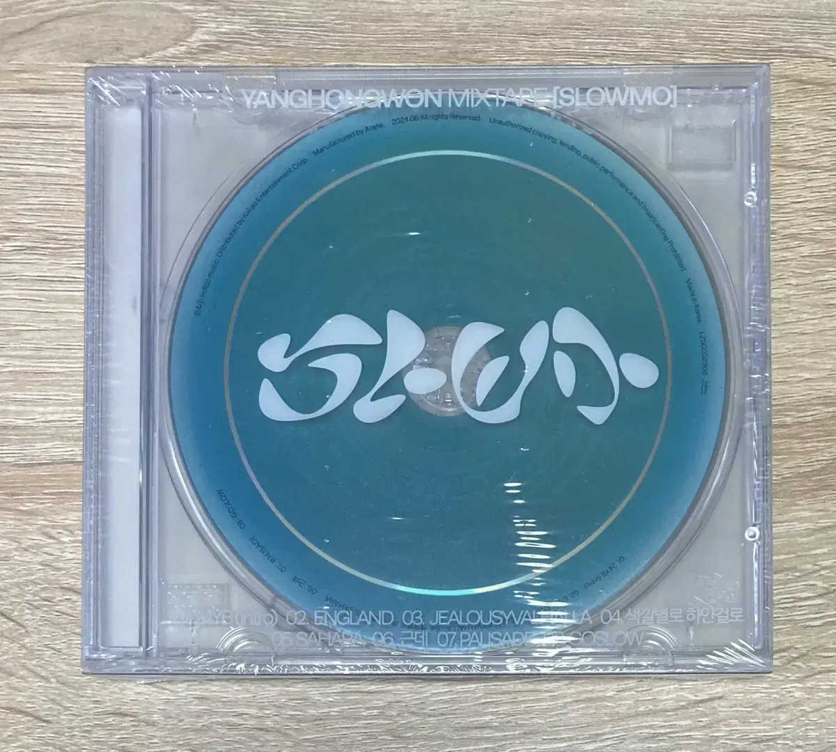 Yang Hong Won - Mixtape : SLOWMO sealed CD to sell