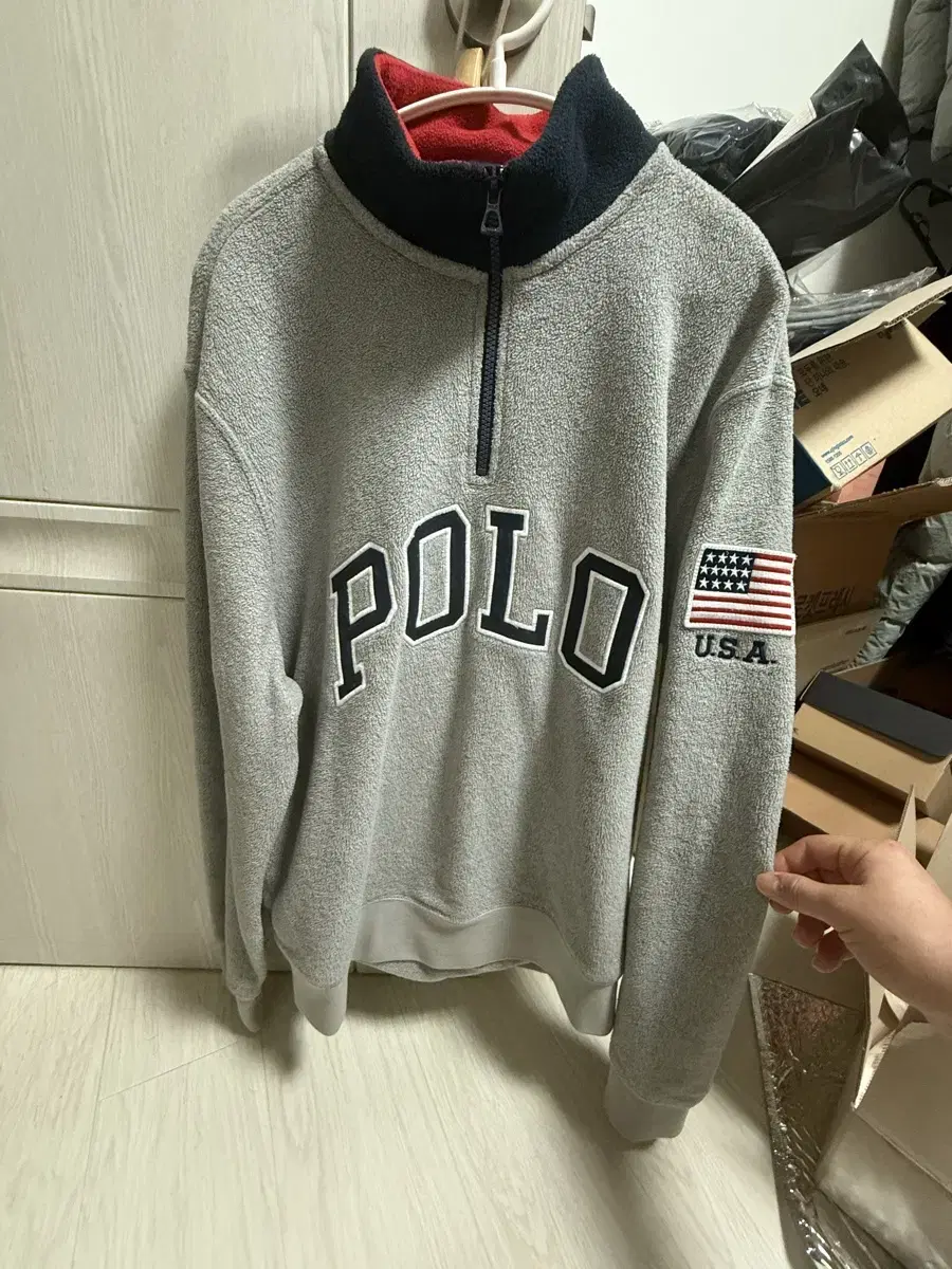 Polo genuine fleece anorak furisode for sale