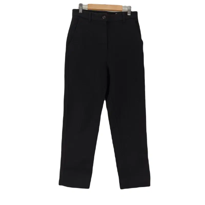 E8795 System Women6494 Basic Black Woolen Pants/Dirk