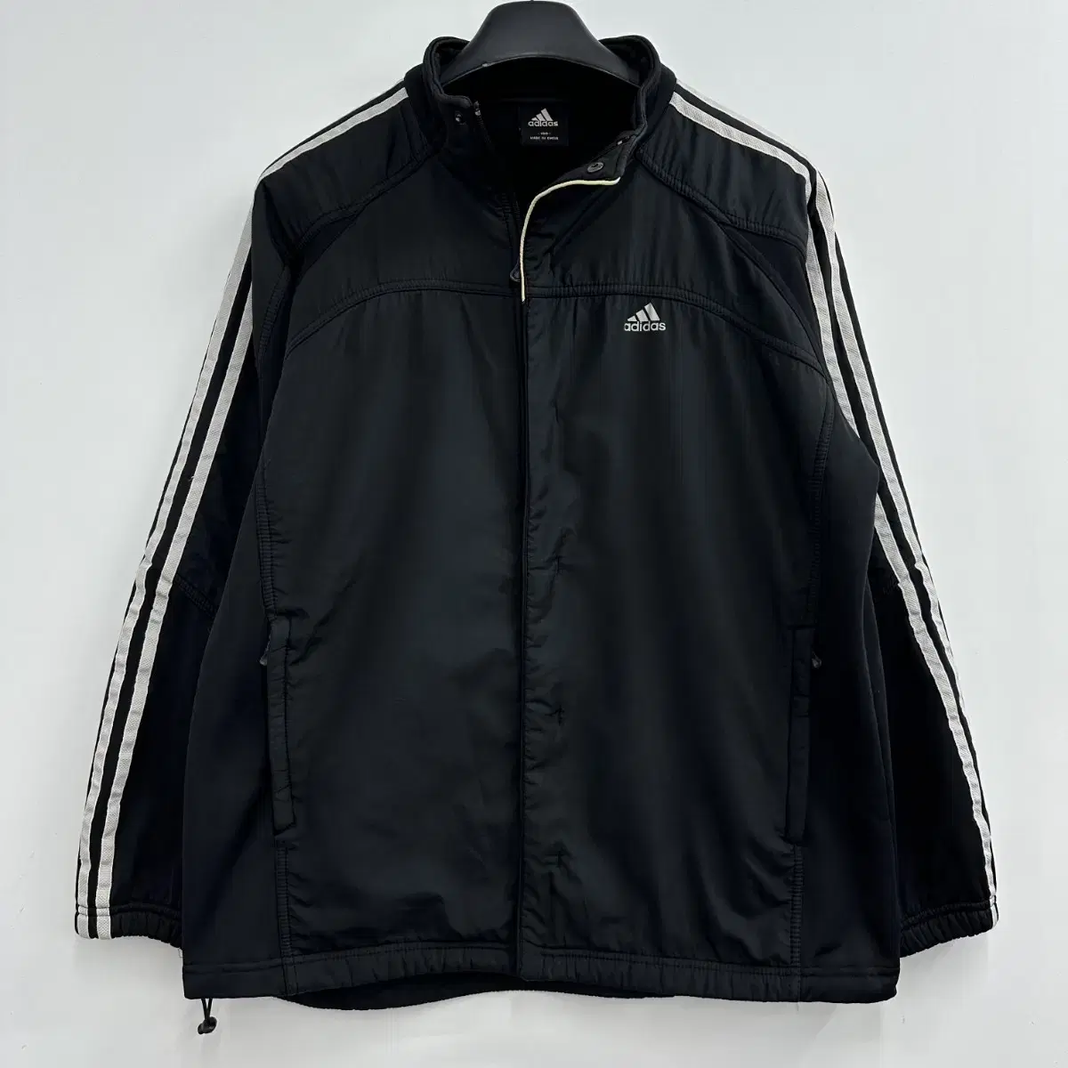 100 adidas Men's Overfit Hybrid Zip-Up