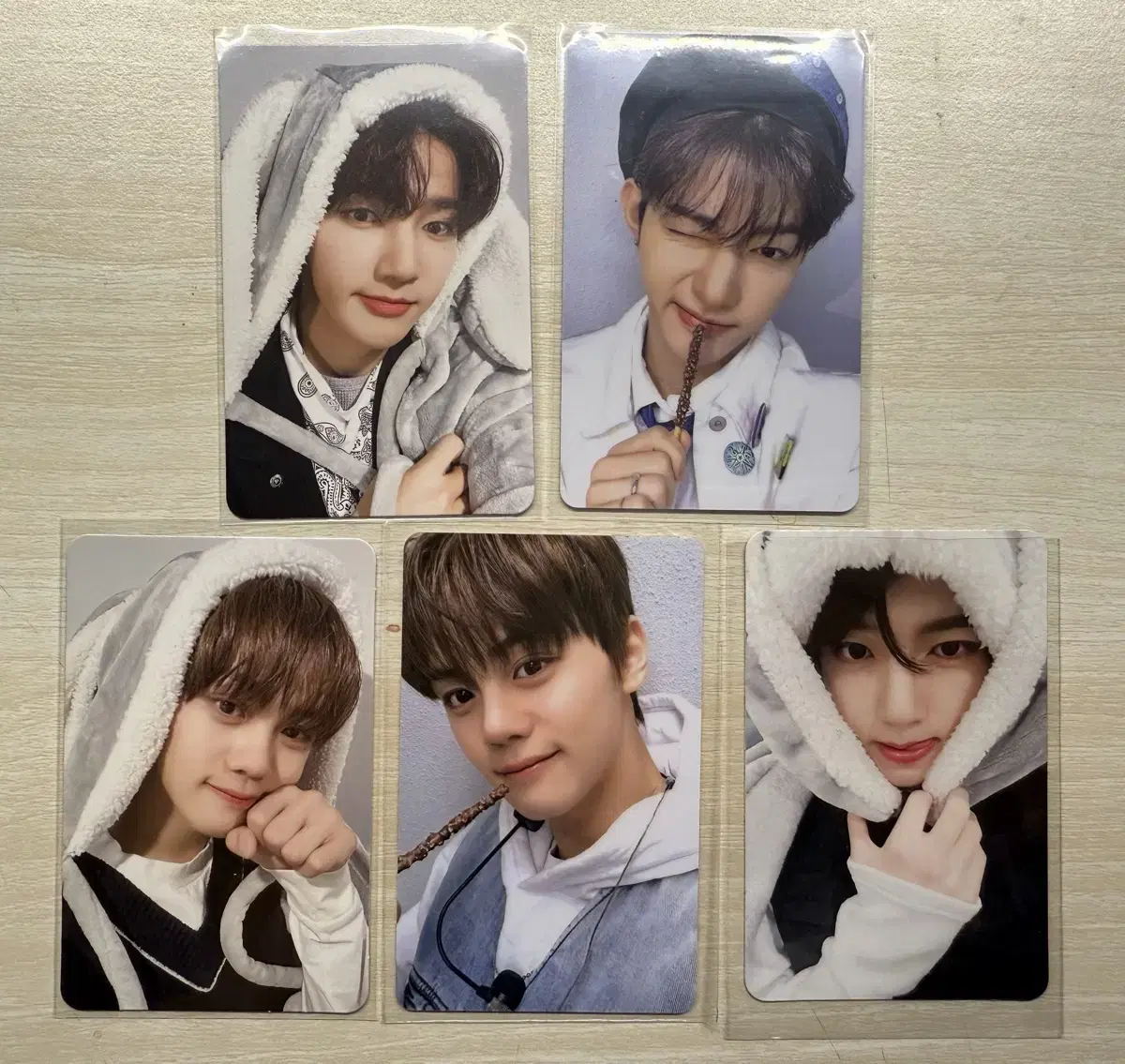 Zerobaseone zhang hao kim gyuvin han yujin ld photocard WTS