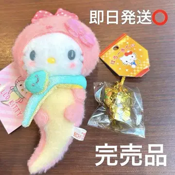 당일 발송 헬로키티 마 스캇홀더 금박뿌리장식 띠별 행운을 기원합니다.